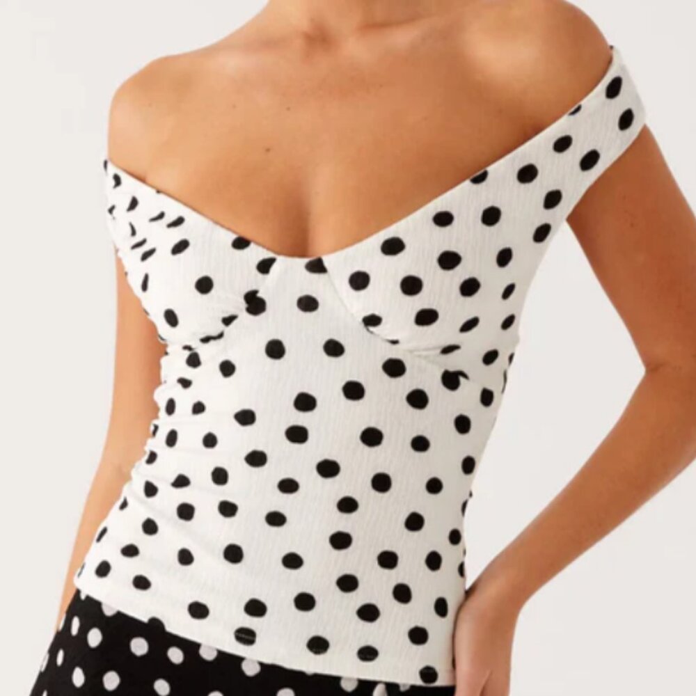 Peppermayo Rylie Polka Dot Top
